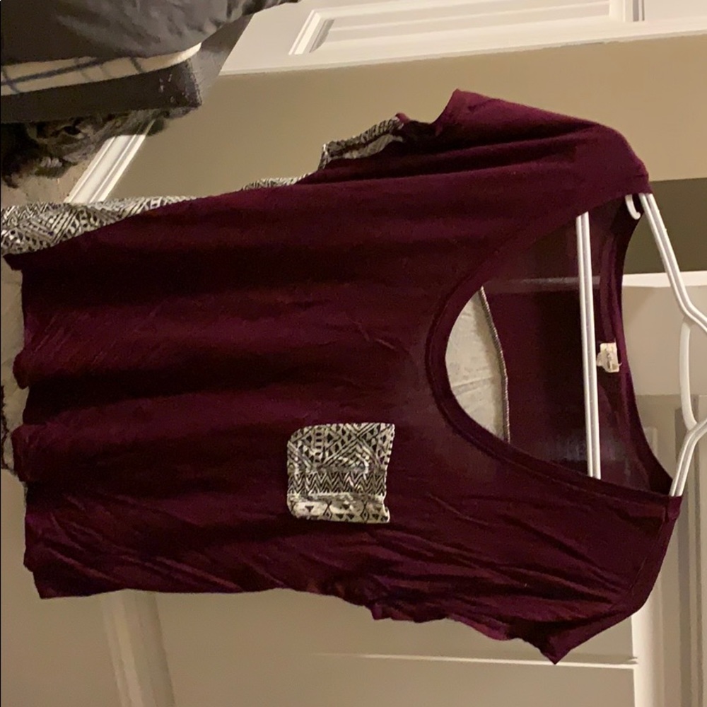Patterned T-shirt